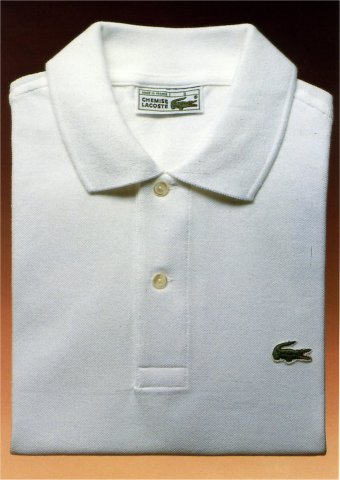 chemise lacoste logo